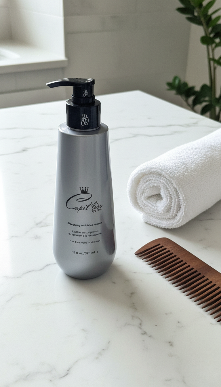 SHAMPOING CAPIL’LISS SYSTEM ENRICHI EN KÉRATINE (320 ML)