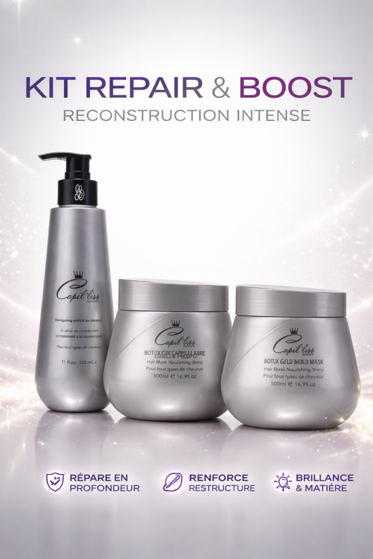 KIT GOLD CARE – Entretien Après Lissage